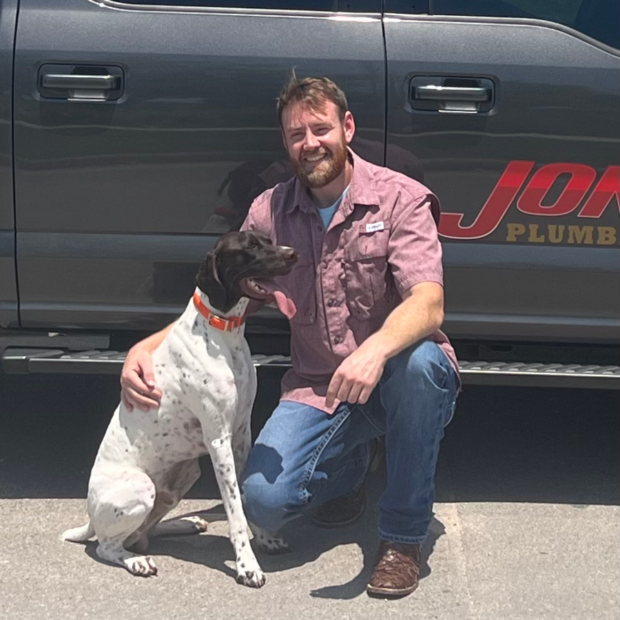 Plumber near me in New Braunfels, Texas. Collin Jones at Jones Plumbing